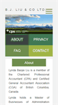 Mobile Screenshot of lyndaliucpa.com